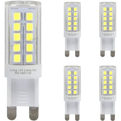Long-Life-Lamp-Company 5w G9 LED Bulbs Cool White - LED Bulb Long-Life-Lamp-Company 5w G9 LED Bulbs Cool White - LED Bulb