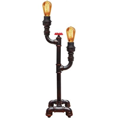 Long Life Lamp Company - T1004 - Copper Water Pipe - Table Lamp Long Life Lamp Company - T1004 - Copper Water Pipe - Table Lamp