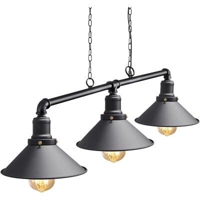 Alpha Lights - Industrial Vintage Ceiling Light - Black Alpha Lights - Industrial Vintage Ceiling Light - Black
