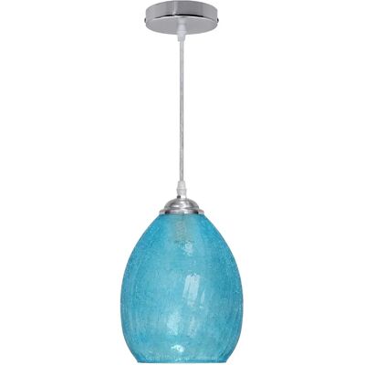 Long Life Lamp Company - H3057 - Blue Glass - Pendant Light Long Life Lamp Company - H3057 - Blue Glass - Pendant Light
