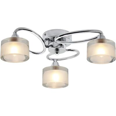 Long Life Lamp Company - H3062 - Chrome - Ceiling Light Long Life Lamp Company - H3062 - Chrome - Ceiling Light