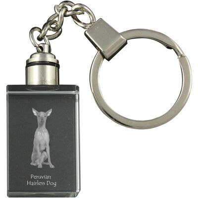 Art-Dog - Peruvian Hairless Dog - Crystal - Zdjęcie - Brelok do kluczy Art-Dog - Peruvian Hairless Dog - Crystal - Zdjęcie - Brelok do kluczy
