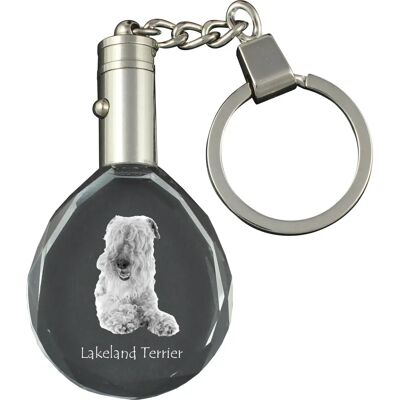 Art-Dog Lakeland Terrier Spersonalizowany Kryształowy Brelok Art-Dog Lakeland Terrier Spersonalizowany Kryształowy Brelok