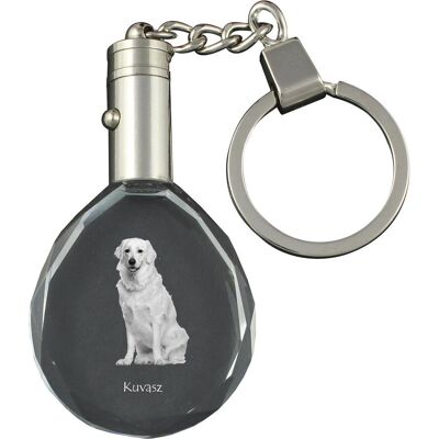 Art-Dog - Kuvasz - zdjęcie - kryształ - wisiorek Art-Dog - Kuvasz - zdjęcie - kryształ - wisiorek