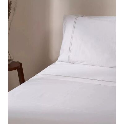 Truly King Satin Stitch Flat Sheet - Flat Sheet Truly King Satin Stitch Flat Sheet - Flat Sheet