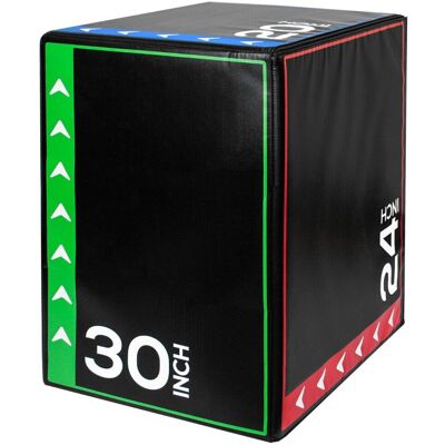 Komodo - Plyo Jump Box - 30in - 3 in 1 - Plyometric Box Komodo - Plyo Jump Box - 30in - 3 in 1 - Plyometric Box