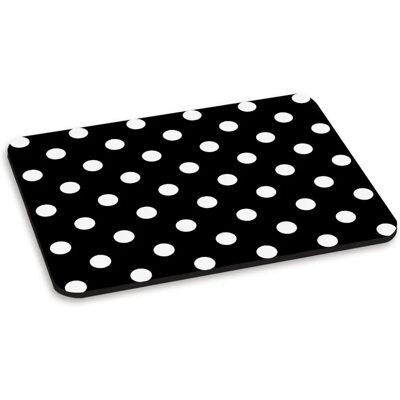 Gift Base - PolkaDot - Noir - Pois - Mouse pad - Publicité Gift Base - PolkaDot - Noir - Pois - Mouse pad - Publicité