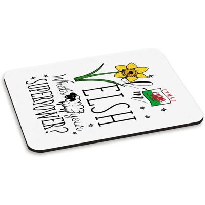 Gift Base - Je Suis Gallois - Gallois - Mouse Pad - Publicité Gift Base - Je Suis Gallois - Gallois - Mouse Pad - Publicité