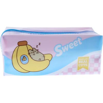 LatestBuy Pusheen Fruits Pastell rosa blå - Federmäppchen LatestBuy Pusheen Fruits Pastell rosa blå - Federmäppchen