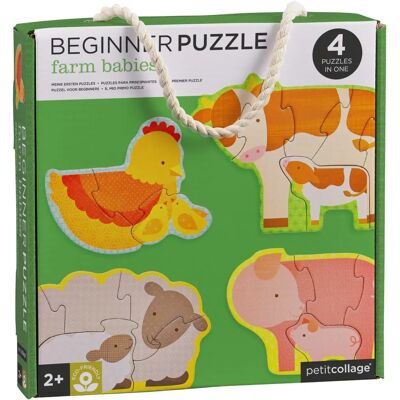 Petit Collage Boerderij Baby Puzzel - Educatief Speelgoed voor Kinderen Petit Collage Boerderij Baby Puzzel - Educatief Speelgoed voor Kinderen