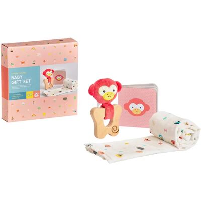 Petit Collage Little Monkey Geschenkset - Babyspielzeug & Zubehör Petit Collage Little Monkey Geschenkset - Babyspielzeug & Zubehör
