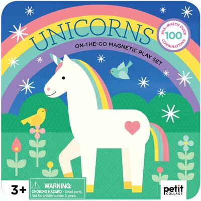 Petit Collage - Mix & Match Magnetic Unicorns - Magnetisch - Einhörner - Spielzeug Petit Collage - Mix & Match Magnetic Unicorns - Magnetisch - Einhörner - Spielzeug