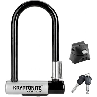 Kryptonite Mini-7 Padlock - Black/Silver - Padlock Kryptonite Mini-7 Padlock - Black/Silver - Padlock