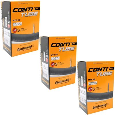 Continental 26" x 1.75-2.5 Mountain Bike Inner Tube - Presta 42mm Continental 26" x 1.75-2.5 Mountain Bike Inner Tube - Presta 42mm