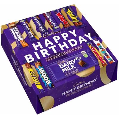 Cadbury Cadbury Happy Birthday Double Deck - chocolate selection box Cadbury Cadbury Happy Birthday Double Deck - chocolate selection box