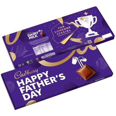 Cadbury Cadbury Father's Day 850g Mega Bar - Chocolate Bar Cadbury Cadbury Father's Day 850g Mega Bar - Chocolate Bar