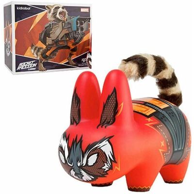 Vanilla Underground Rocket Raccoon Action Figure - Red - Action Figure Vanilla Underground Rocket Raccoon Action Figure - Red - Action Figure