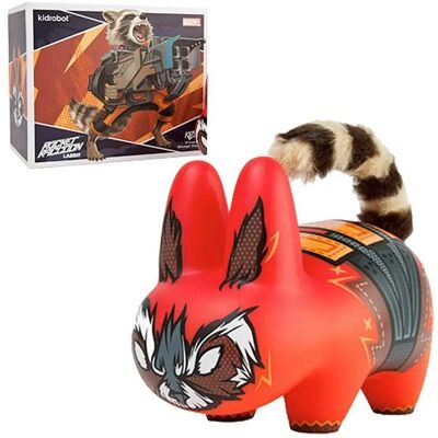 Vanilla Underground Rocket Raccoon Action Figure - Red - Action Figure Vanilla Underground Rocket Raccoon Action Figure - Red - Action Figure