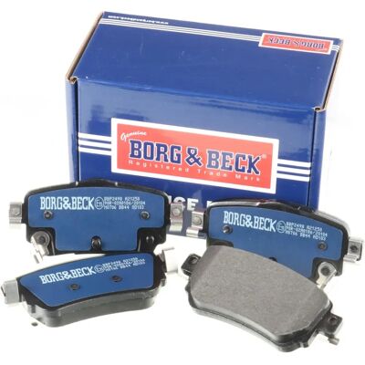 Borg & Beck BBP2498 Rear Brake Pad Set for Renault Koleos - Brake Pad Set Borg & Beck BBP2498 Rear Brake Pad Set for Renault Koleos - Brake Pad Set