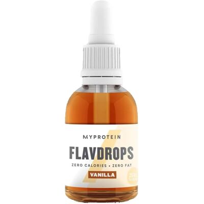 MyProtein FlavDrops Vanilj - Smakdroppar - 100ml MyProtein FlavDrops Vanilj - Smakdroppar - 100ml