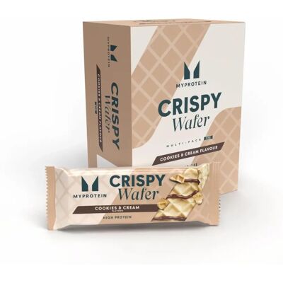 MyProtein Våffla - 10 Proteinvåfflor - Cookies & Cream - Proteinbar/Våffla MyProtein Våffla - 10 Proteinvåfflor - Cookies & Cream - Proteinbar/Våffla