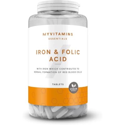 Myvitamins Veganska Baspaket - Järn, Folsyra, B12, Zink Myvitamins Veganska Baspaket - Järn, Folsyra, B12, Zink