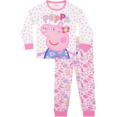 Peppa Pig Punktetpyjamas - Pyjamas Peppa Pig Punktetpyjamas - Pyjamas