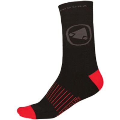 Chaussettes Endura Thermolite II - Pack de 2 - Noir L/XL Chaussettes Endura Thermolite II - Pack de 2 - Noir L/XL