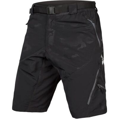 Endura Hummvee Short II with liner - MTB baggy shorts - Black Camo - XXL Endura Hummvee Short II with liner - MTB baggy shorts - Black Camo - XXL