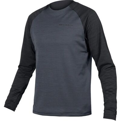 Endura Svart fleece MTB-tröja - 3-säsongs cykeltröja Endura Svart fleece MTB-tröja - 3-säsongs cykeltröja
