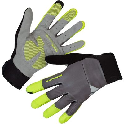 Rękawice Windchill Endura - Żółte fluorescencyjne - L Rękawice Windchill Endura - Żółte fluorescencyjne - L