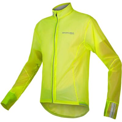 Endura Pro Adrenaline Race Cape II - Gelb / Klein - Wasserdichte Jacke Endura Pro Adrenaline Race Cape II - Gelb / Klein - Wasserdichte Jacke