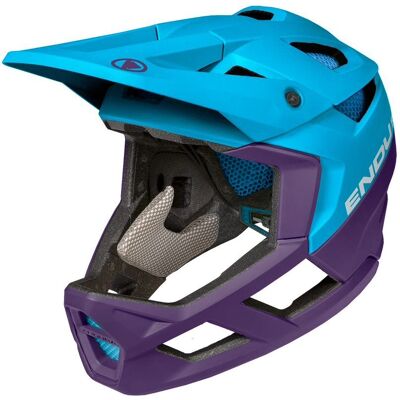 Endura MT500 Full Face Helmet - Electric Blue - L/XL - Hjelme Endura MT500 Full Face Helmet - Electric Blue - L/XL - Hjelme