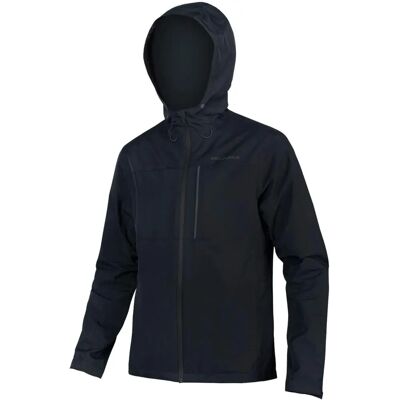 Endura Hummvee Wasserdichte Kapuzen-MTB-Jacke - XXL Schwarz Endura Hummvee Wasserdichte Kapuzen-MTB-Jacke - XXL Schwarz