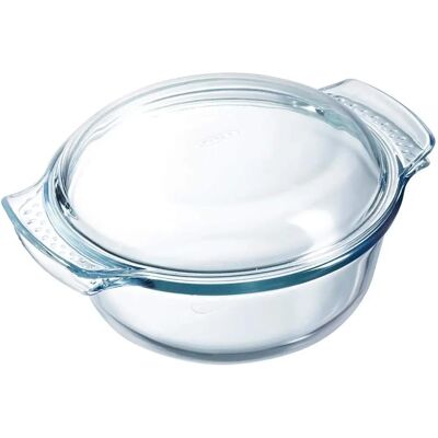 Pyrex 118A000 Glasrunder Bräter - 4,9 Liter Pyrex 118A000 Glasrunder Bräter - 4,9 Liter