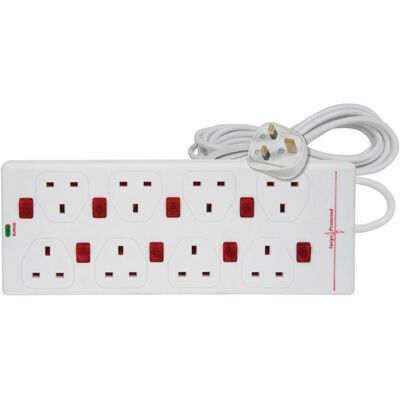 Mercury - 429.797UK - 8 outlets - Power extension lead Mercury - 429.797UK - 8 outlets - Power extension lead