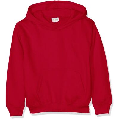 Just Hoods JH001K Kinderen Hoodie Rood - Hoodie voor kinderen Just Hoods JH001K Kinderen Hoodie Rood - Hoodie voor kinderen
