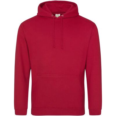 AWDis Just Hoods Sweat College Hoodie - S - Rood - Hoodie AWDis Just Hoods Sweat College Hoodie - S - Rood - Hoodie