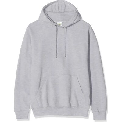 AWDis Heather Grey College Hoodie - Hoodie - Casual Kleding AWDis Heather Grey College Hoodie - Hoodie - Casual Kleding