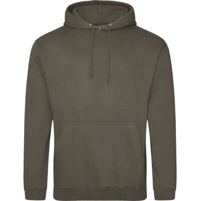 AWDis College Hoodie - Olijfgroen - Model JH001 - Casual Buitenlaag AWDis College Hoodie - Olijfgroen - Model JH001 - Casual Buitenlaag