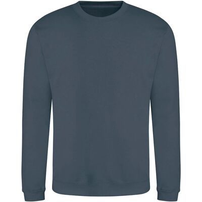 AWDis Just Hoods Sweat XL Blauw - Sweatshirt AWDis Just Hoods Sweat XL Blauw - Sweatshirt