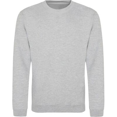 AWDis JH030 Heather Grey Sweatshirt - Sweatshirt AWDis JH030 Heather Grey Sweatshirt - Sweatshirt