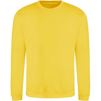 AWDis Just Hoods Sweat XS - Sweatshirt - Geel AWDis Just Hoods Sweat XS - Sweatshirt - Geel