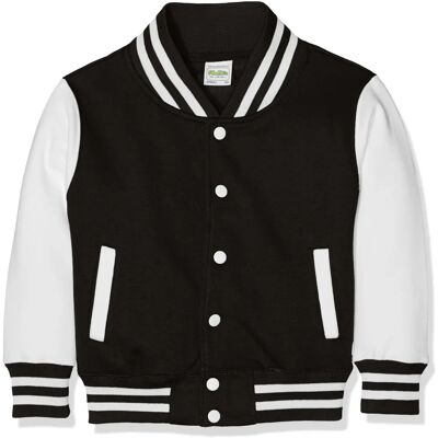 Just Hoods JH043K Kinder-varsity jas - Kids' Varsity Jacket Just Hoods JH043K Kinder-varsity jas - Kids' Varsity Jacket