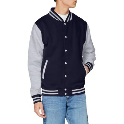 Just Hoods JH043 XL Oxford Navy - Veste - Publicité Just Hoods JH043 XL Oxford Navy - Veste - Publicité