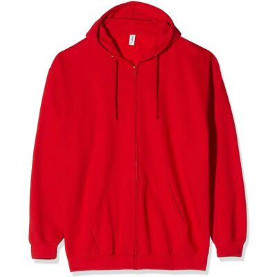 AWDis Just Hoods Zoodie - L - rood - Sweatshirt AWDis Just Hoods Zoodie - L - rood - Sweatshirt