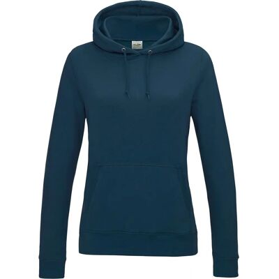 AWDis JH01F Hoodie - Blauw - XL - Vrouw AWDis JH01F Hoodie - Blauw - XL - Vrouw