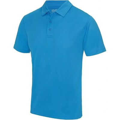 AWDis JC040 Blauwe Short Sleeve Polo - Poloshirt AWDis JC040 Blauwe Short Sleeve Polo - Poloshirt