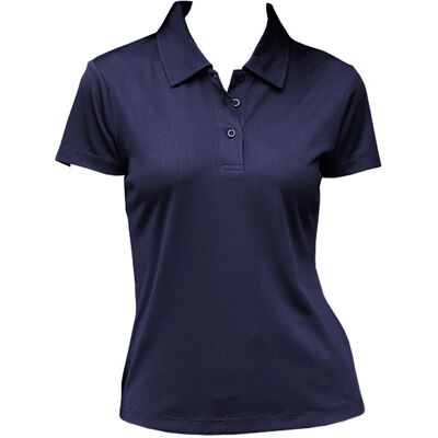 AWDis Just Cool Polo Girlie - L - Blå - Poloshirt AWDis Just Cool Polo Girlie - L - Blå - Poloshirt