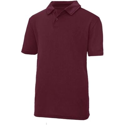 Just Cool JC040J - Ademend Bordeaux Polo - T-shirt Just Cool JC040J - Ademend Bordeaux Polo - T-shirt